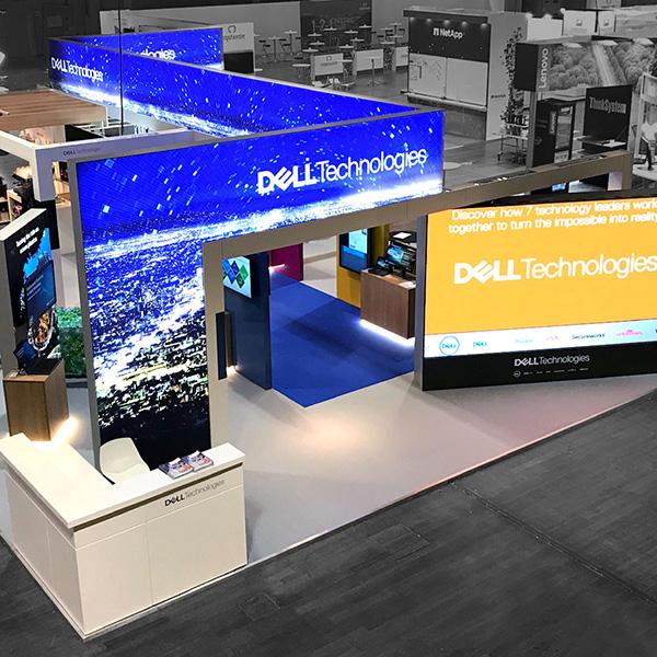 Delafair Messebau - Stand Dell Technologies