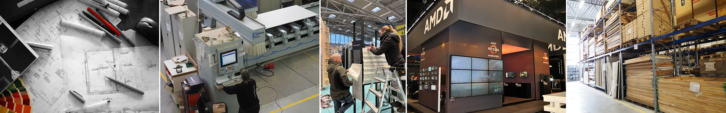 Collage von Einblicken in Delafair